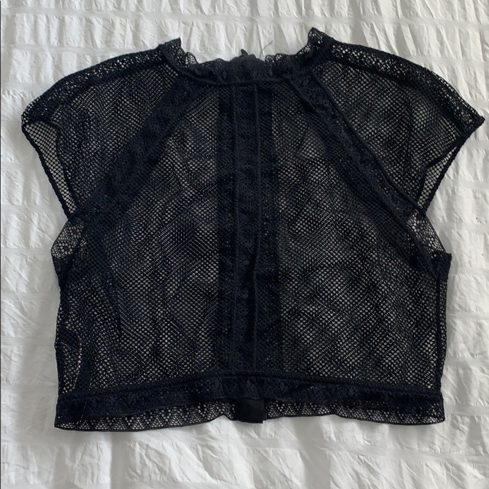 Mesh Crop Top